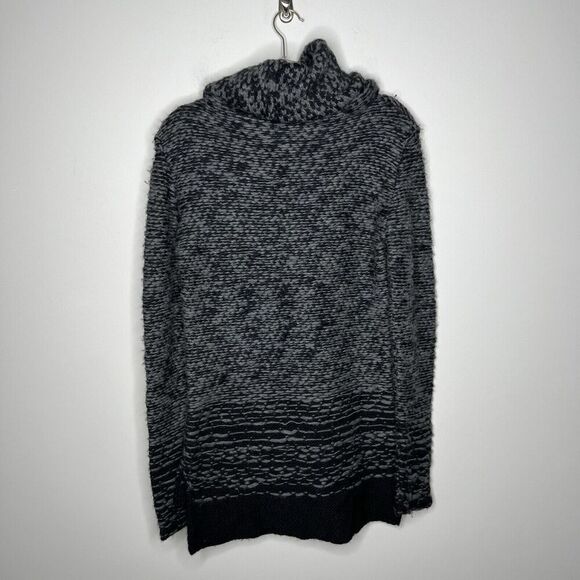 Thom Krom Sweater Womens Small Merino Wool Pullover Turtleneck Chunky Knit Gray - Picture 10 of 14